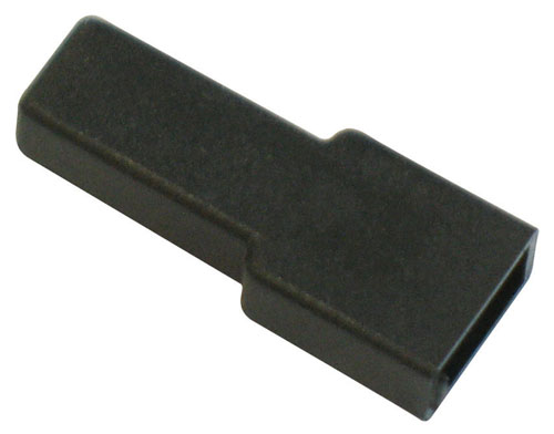 Coprifaston maschio 4.8 mm e femmina 6.35 mm nero – 100 pz. 5203110 MKC