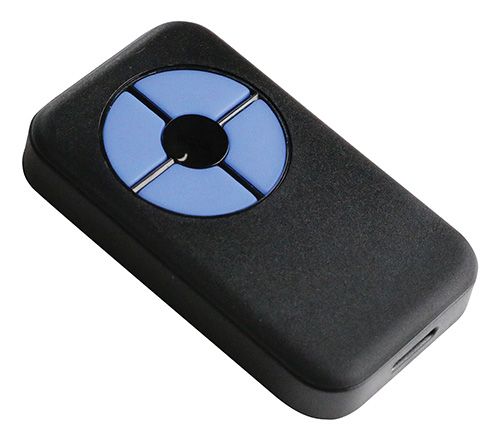 Kit attuatore da esterno ricevitore 2 can, 2 radiocomandi frequenza fissa 433mhz