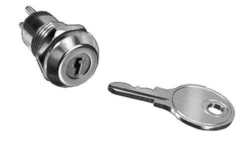 433329328 Miniature key switch unipolar on-off 1a-125v