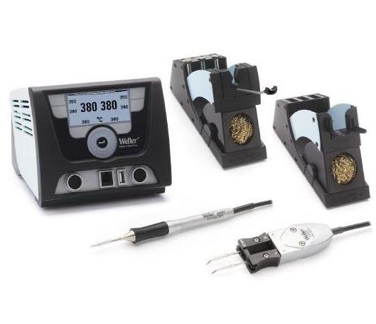 WX 2021 -Unità di alimentazione con 2 canali 200 W (255W) T0053422399N Weller