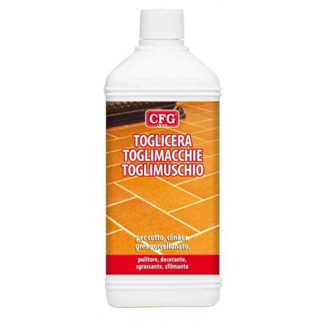 Toglicera, Toglimacchie, Toglimuschio Per Cotto Flacone Da 1Lt G302 G302 CFG