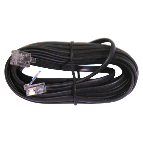 492821565 Cable phone linear 5mt with connector black 6/4