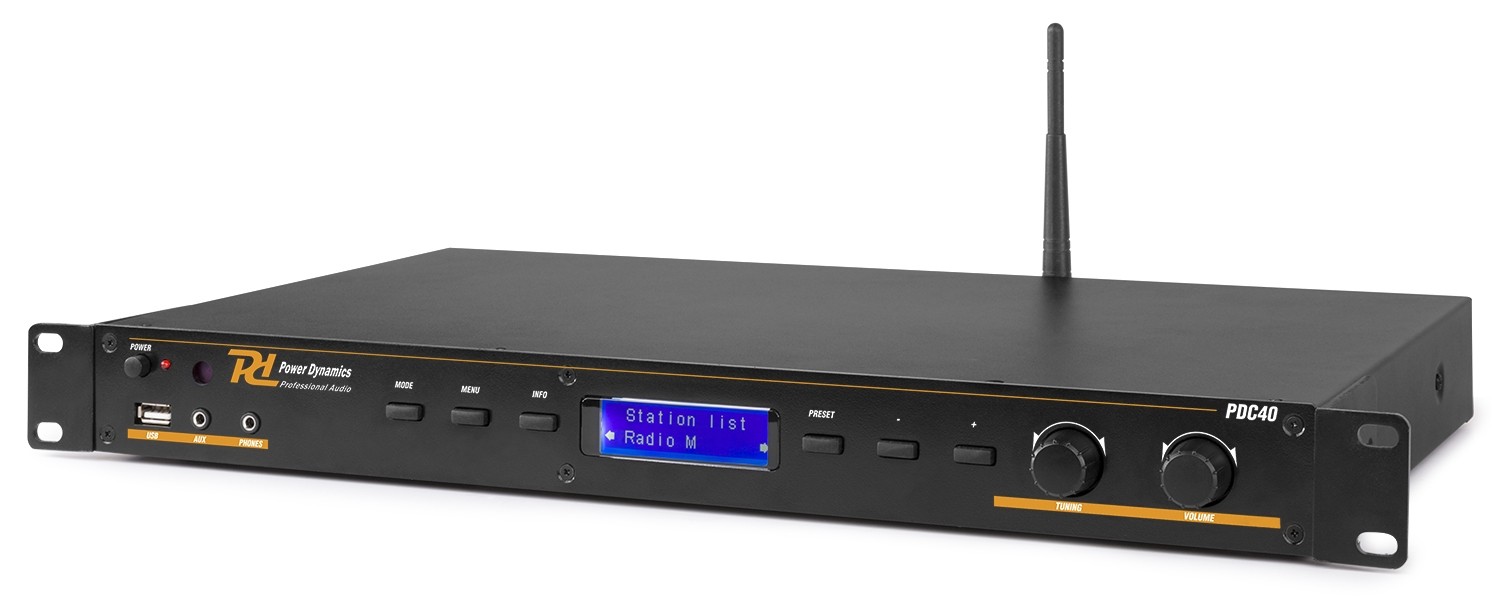 Module with DAB+/FM tuner and USB/BT, Model PDC40