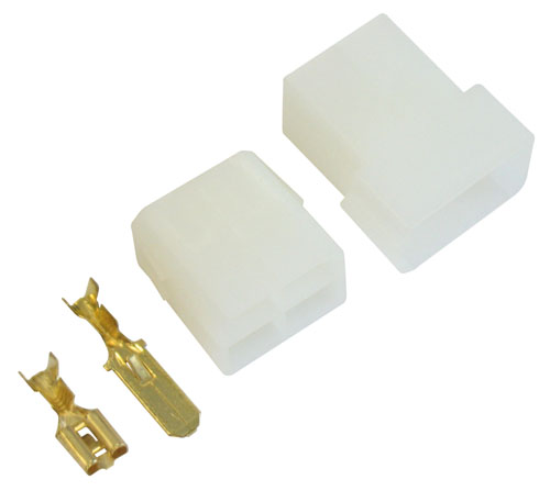 Blocchetto 4 vie passo 6.35 - 1 coppia 5401837 MKC