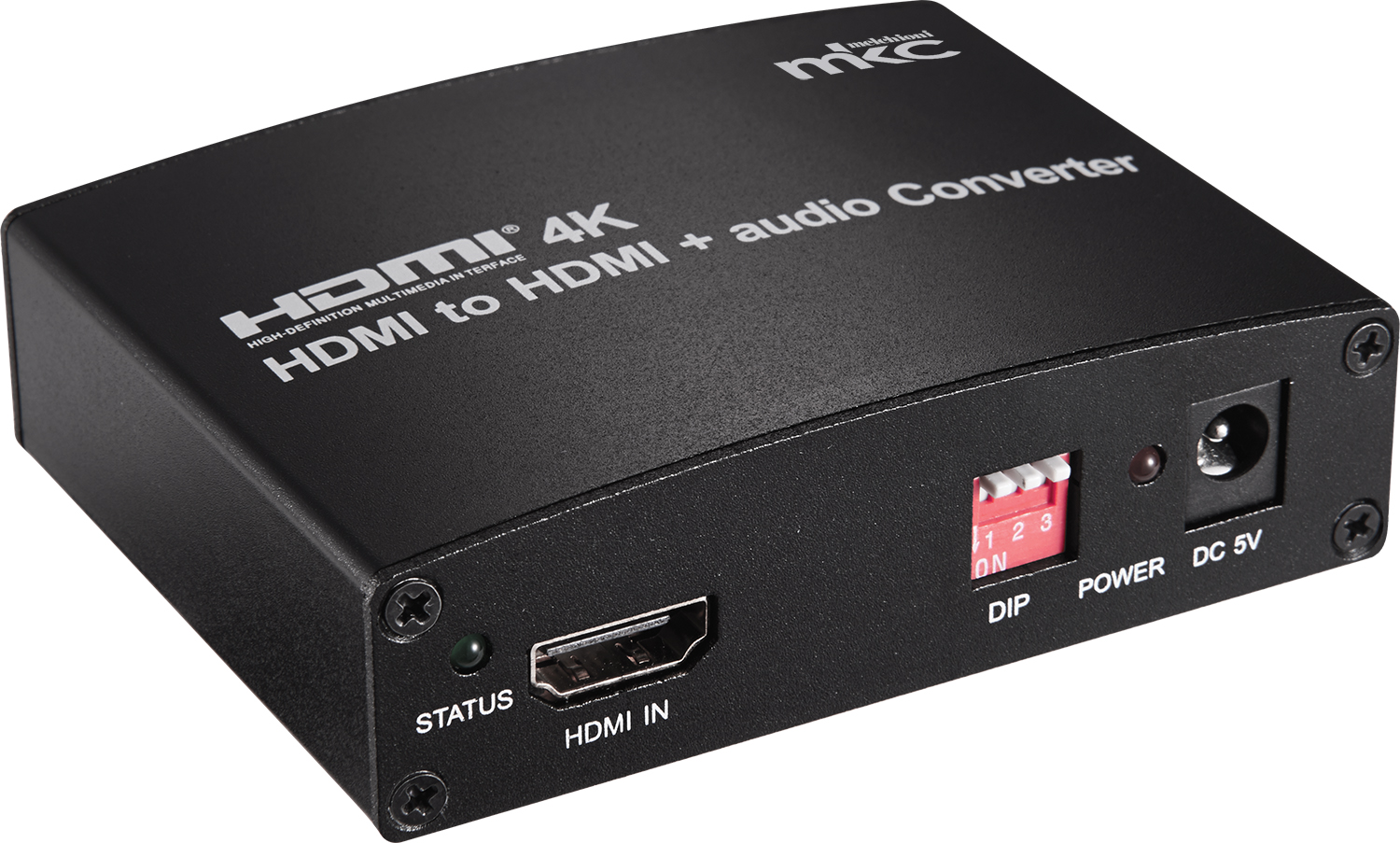4K 30Hz from pass-through HDMI + audio extractor mod. MK-HDC03 1.4