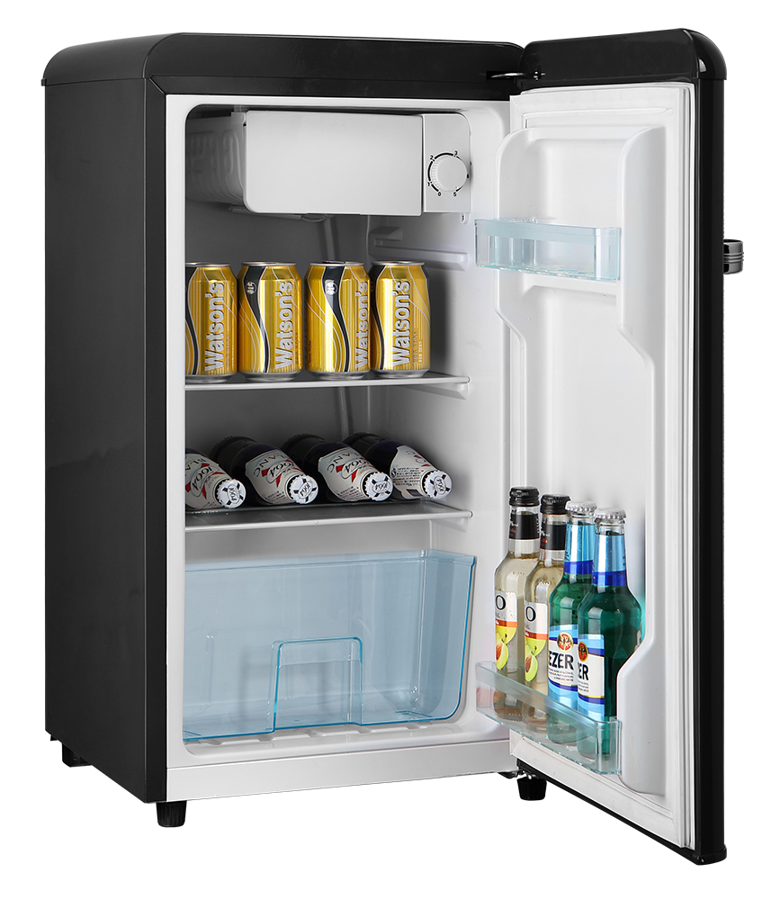 Minifrigo SIBERIA 45 vintage 45L con compressore nero