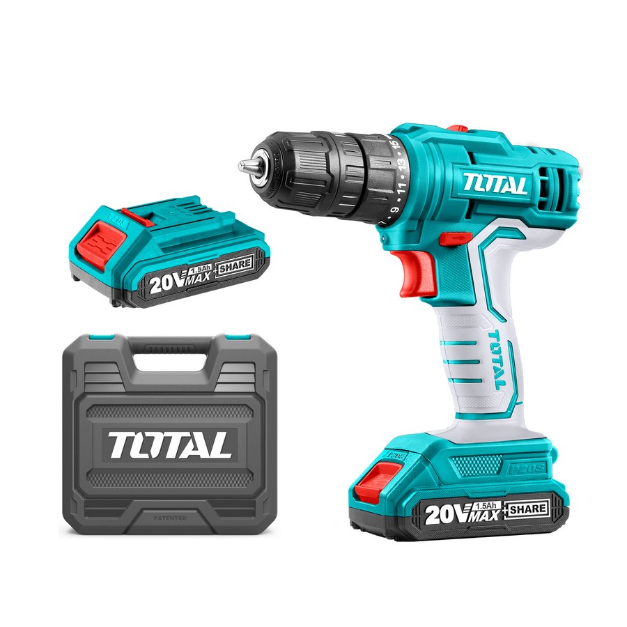 Trapano A Batteria 20V Con 2 Batterie E Valigetta TDLI20012