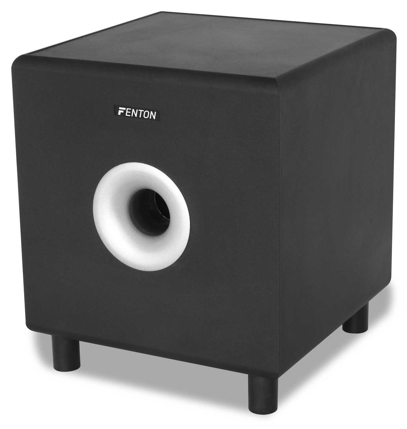 Diffusore subwoofer attivo da 200W, Woofer da 10", colore nero, Mod. SHFS10B