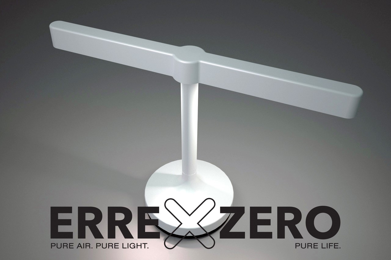 UV-A Light Sanitising Lamp, white colour - ERREXZERO