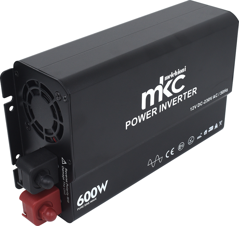 INVERTER MKC-RSP06-12 12VDC 230VCA 600W SOFTSTART ONDA PURA
