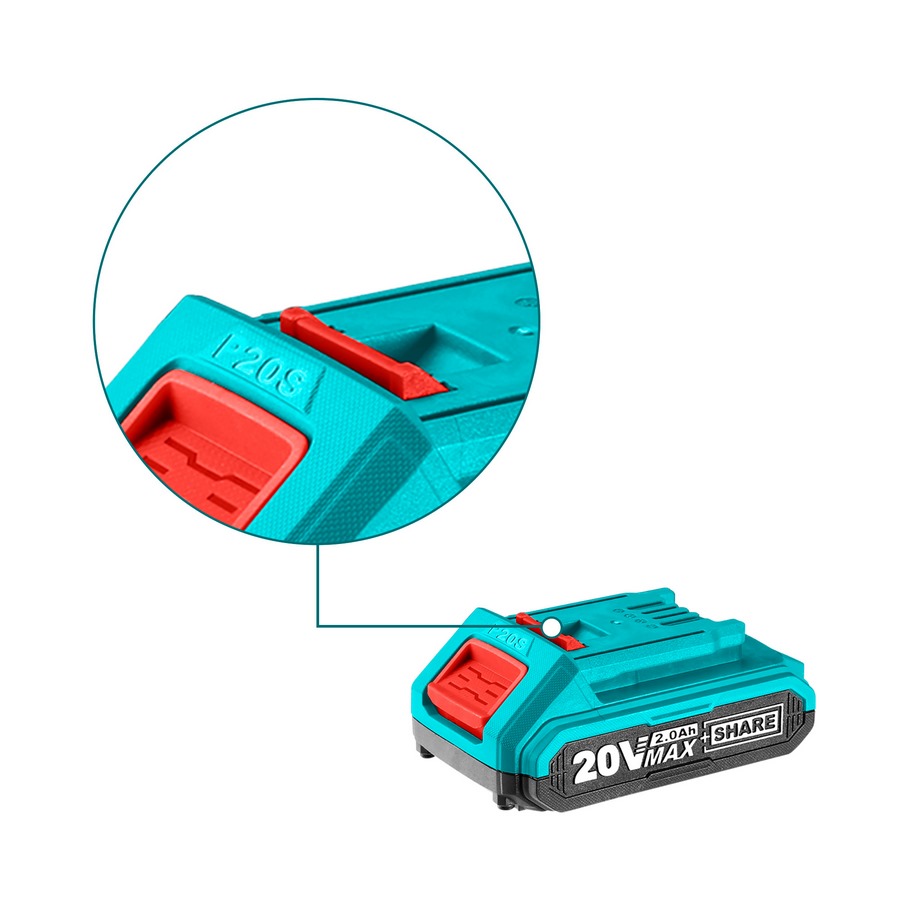 Batteria al Litio 20V - 2Ah One Battery TFBLI2001E