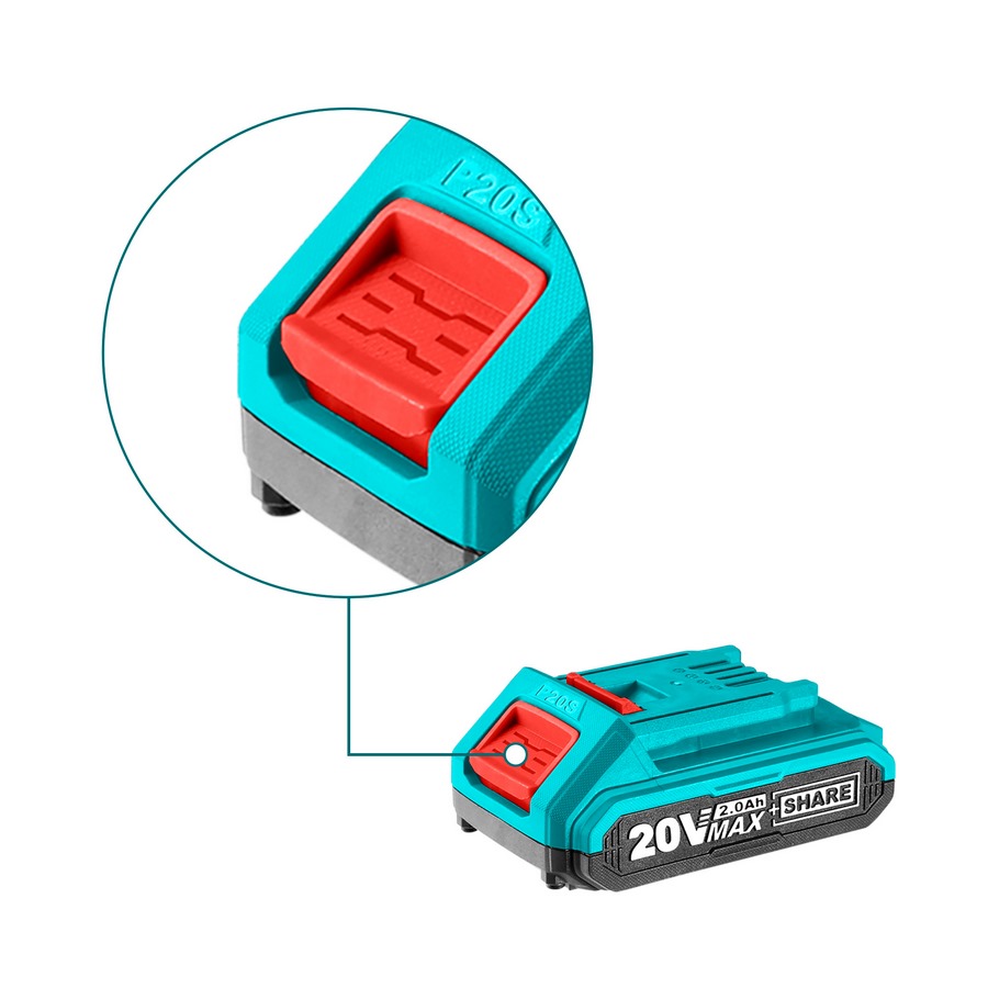 Batteria al Litio 20V - 2Ah One Battery TFBLI2001E