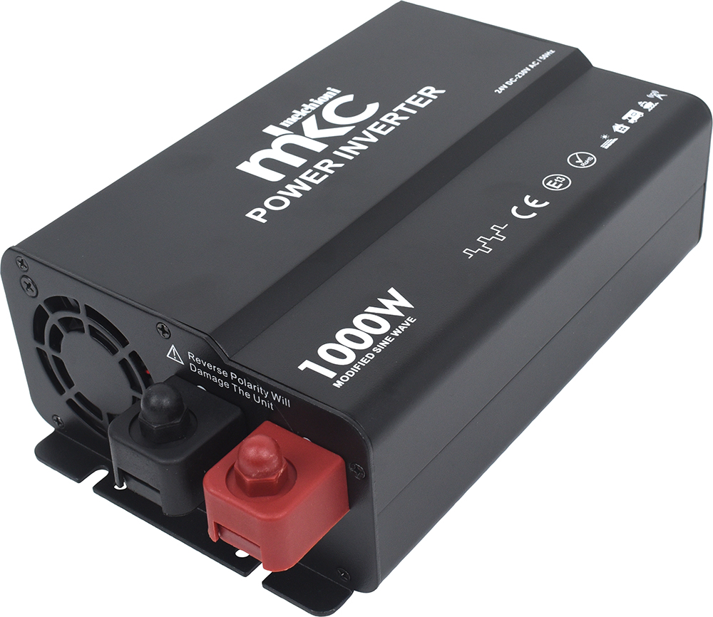 INVERTER MKC-RS1000M-24 24VDC 230VCA 1000W SOFTSTART ONDA MODIFICATA