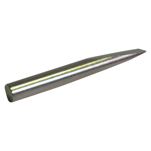 43106 - straight nickel-plated copper tip 9.5mm