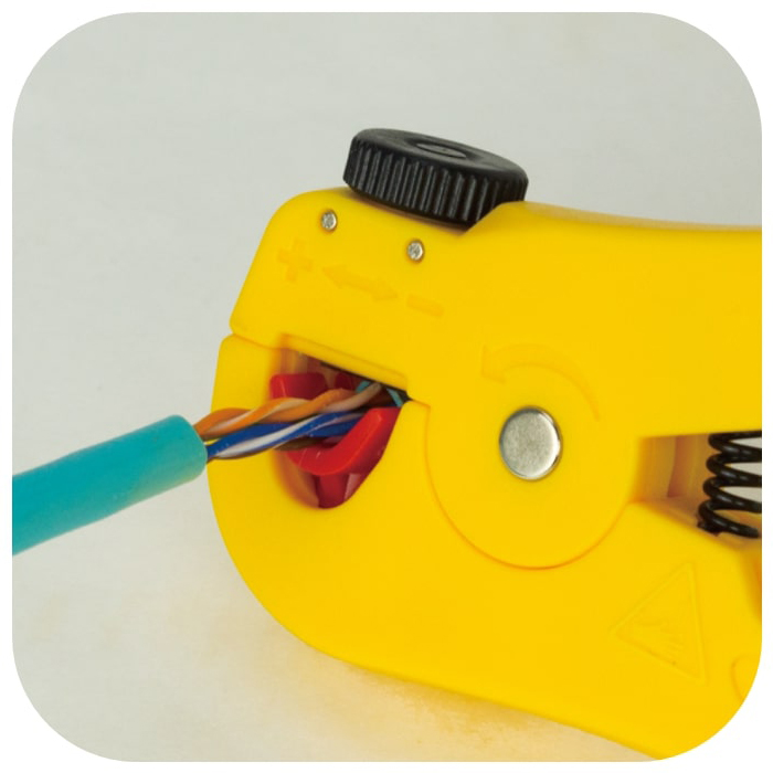 MK350 - Spellacavi tronchesina a rotazione