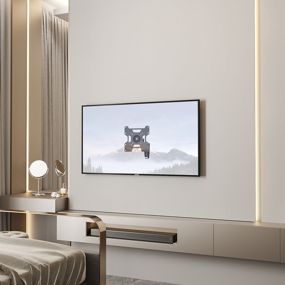 Supporto TV 17''-42'' a tre snodi, nero, Mod. STV-IR-1742-3