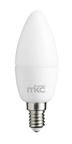 LED bulb 220-240VAC natural white light C37 5.5W E14 4000K BL MKC Light