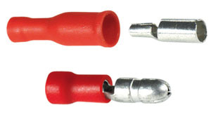 FASTON (20PCS)CIL.PREIS. 4,0MM ROSSO