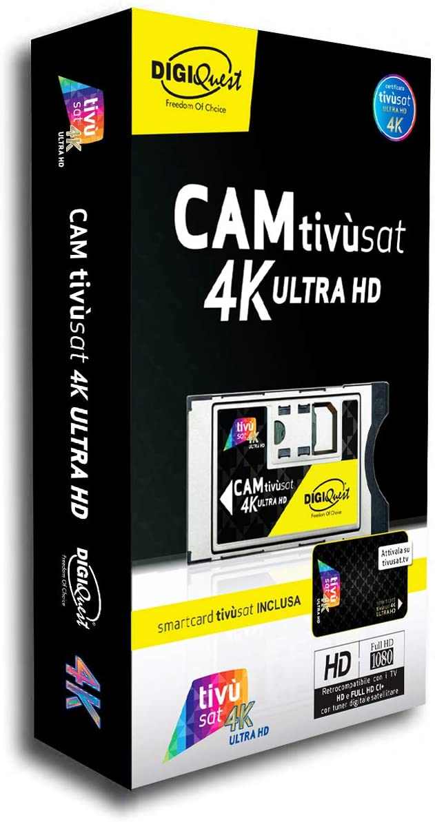 CAM TiVÙSAT 4K UHD