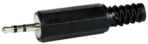 433329631 Plug stereo  2,5 mm with cable guide
