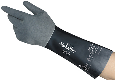 Alphatec 58-001 Long Black Glove Size L/9