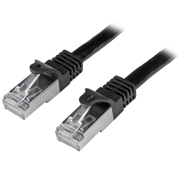 Startech.com N6SPAT5MBK Cavo di rete Cat6 Ethernet Gigabit - Cavo Patch RJ45 SFTP da 5 m - Nero