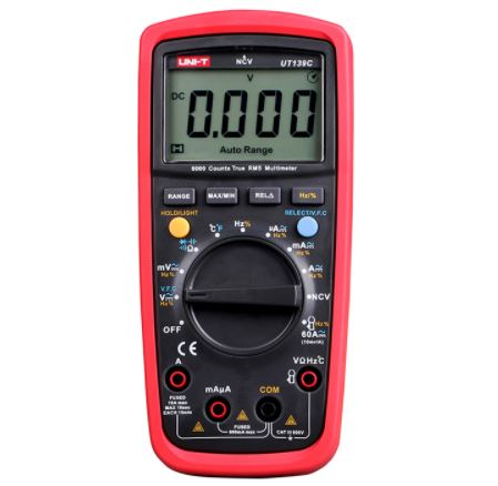 Multimetro Digitale UNI-T TRMS da 600V UT139C