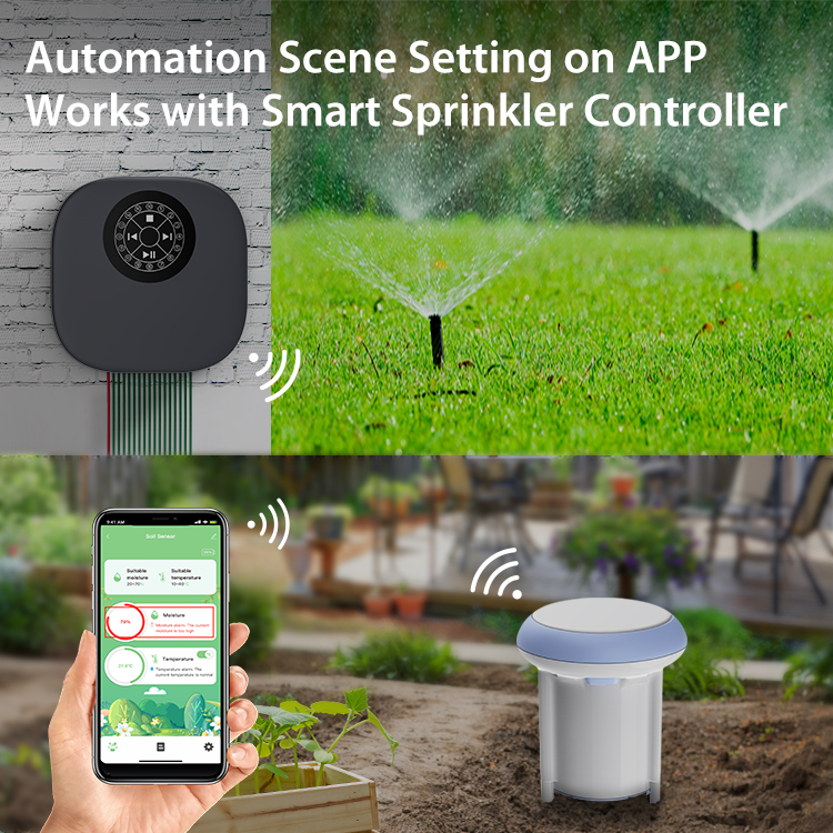 IR-SOIL Sensore umidità terreno smart da esterno