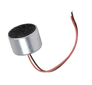 Condenser Microphone Capsules Ø9.8x7mm With Wires B/1768-C