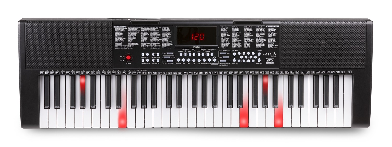 Tastiera elettronica a 61 tasti con illuminazione Mod. KB5