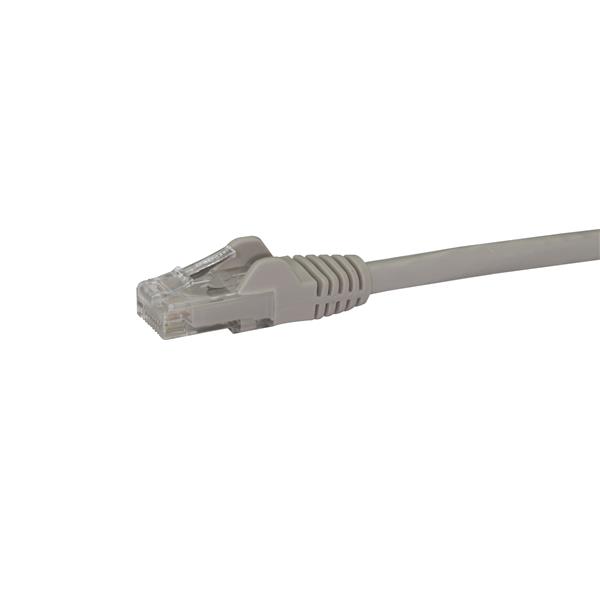 Startech.com N6PATC1MGR Cavo di rete CAT 6 - Cavo Patch Ethernet RJ45 UTP grigio da 1m antigroviglio - cavo gigabit categoria 6