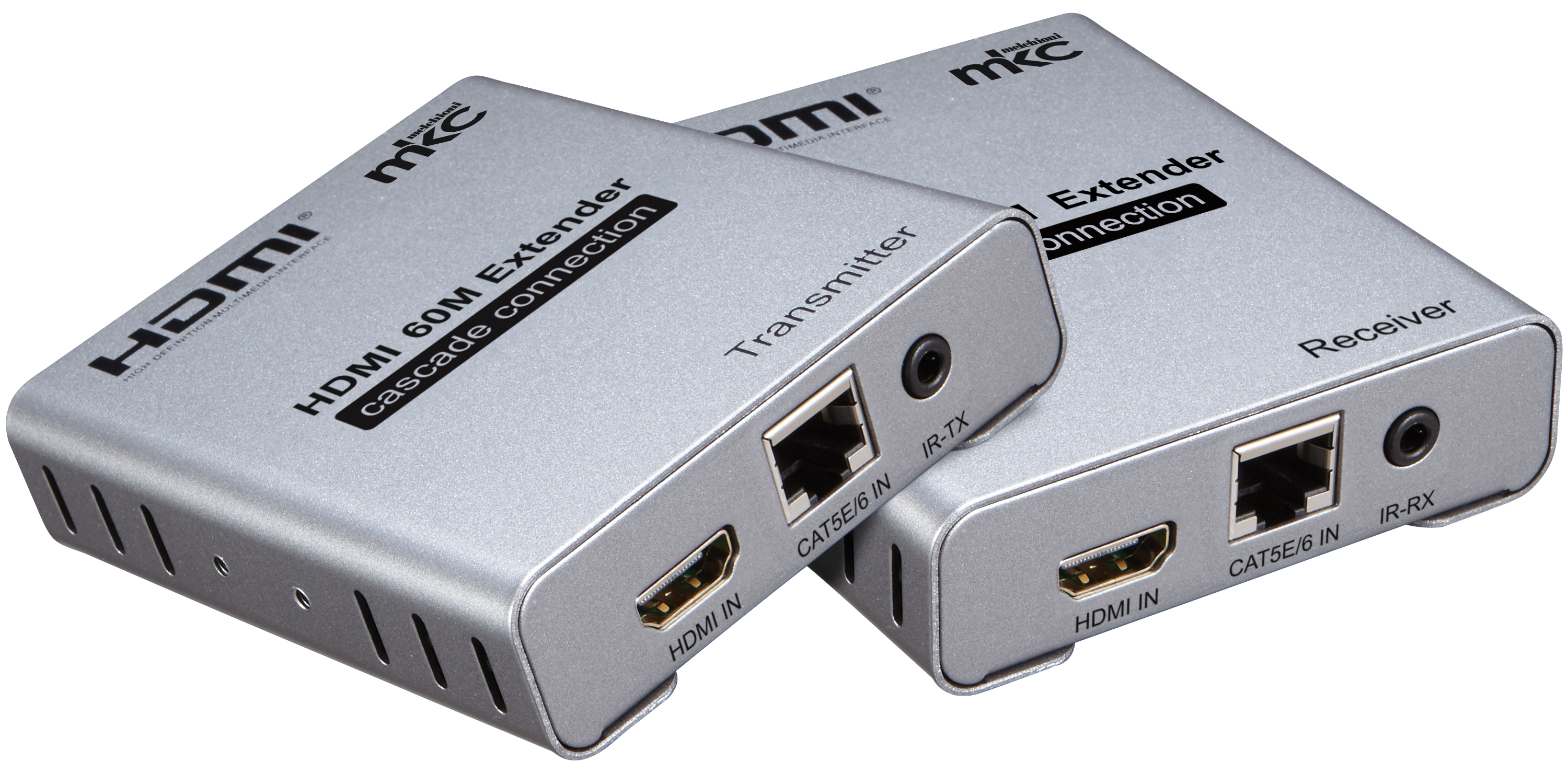 HDMI 2.0 4K Extender up to 60m, daisy chain connection model MK-60-V2.0 TX + RX