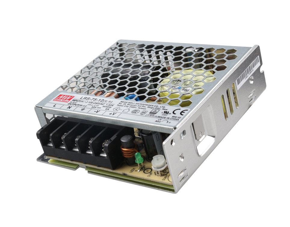 MEANWELL Power Supply LRS-75-12 12V 75W