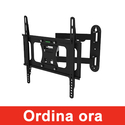 Supporto tv 23''-55'' a tre snodi nero. MK-LT09S