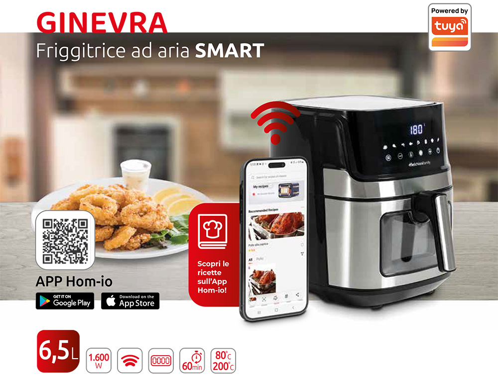 Friggitrice ad aria SMART Ginevra