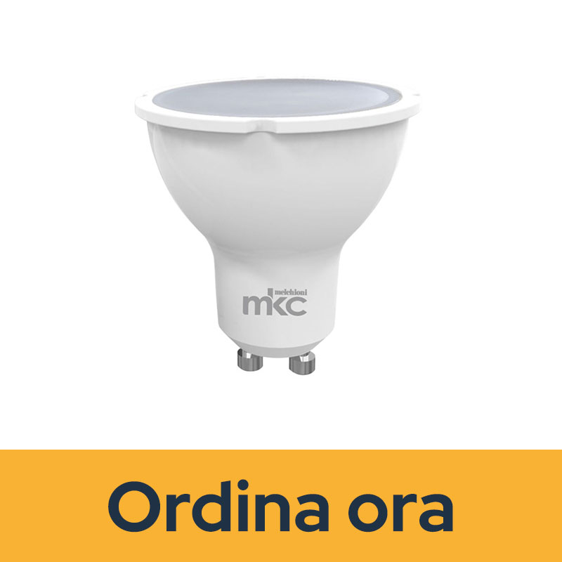 Lampada GU10 SMD 7W 3000k 556lm - Luce calda