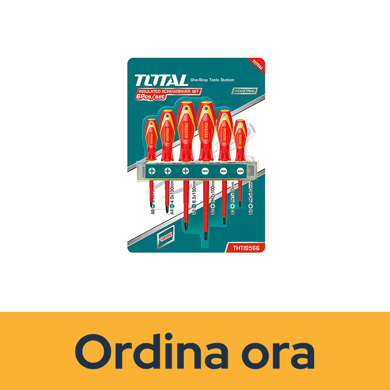 Set Cacciaviti Isolati da 6 pezzi THTIS566